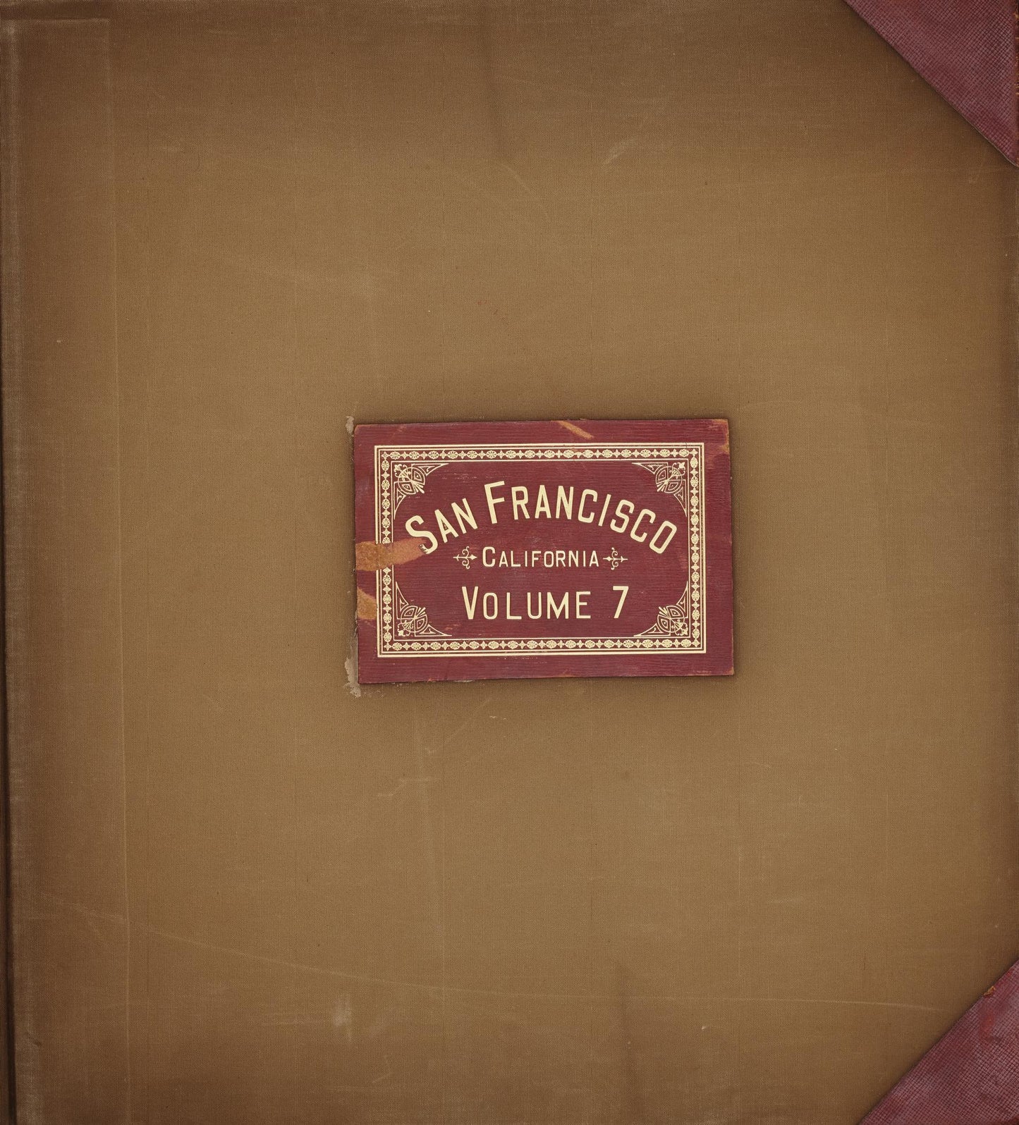 Sanborn Fire Insurance Map from San Francisco, San Francisco County, California (1950), Sheet #0001 - Complete Map Set gallery image, historic Sanborn map, vintage wall art, California California