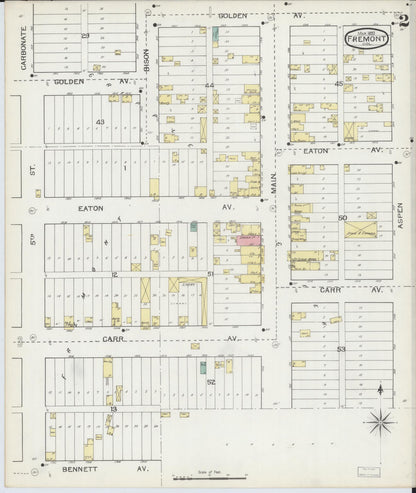 Sanborn Fire Insurance Map from Cripple Creek, El Paso County, Colorado (1893), Sheet #0002 - Complete Map Set gallery image, historic Sanborn map, vintage wall art, Colorado Colorado