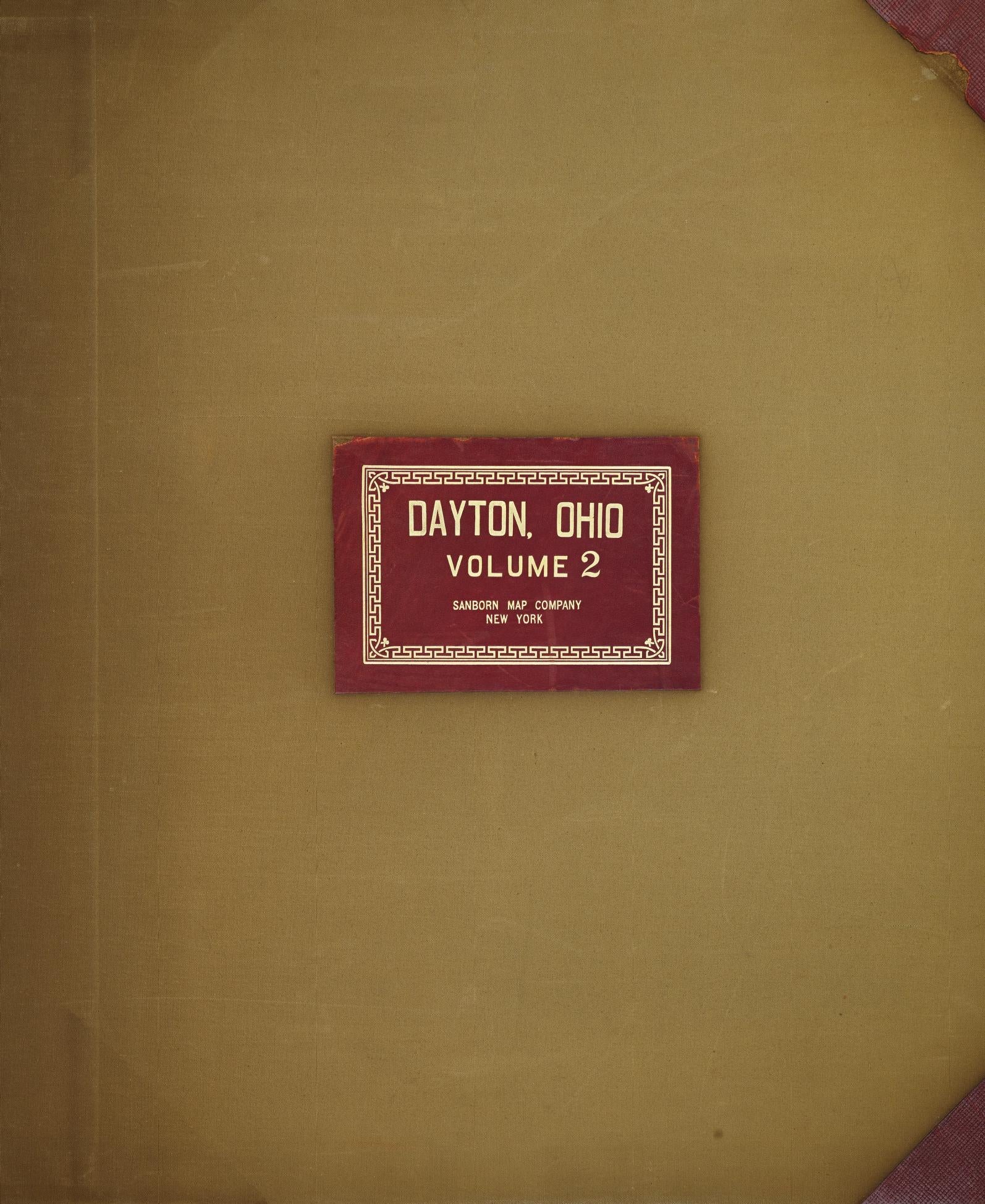 Sanborn Fire Insurance Map from Dayton, Montgomery County, Ohio (1950), Sheet #0001 - Complete Map Set gallery image, historic Sanborn map, vintage wall art, Ohio Ohio