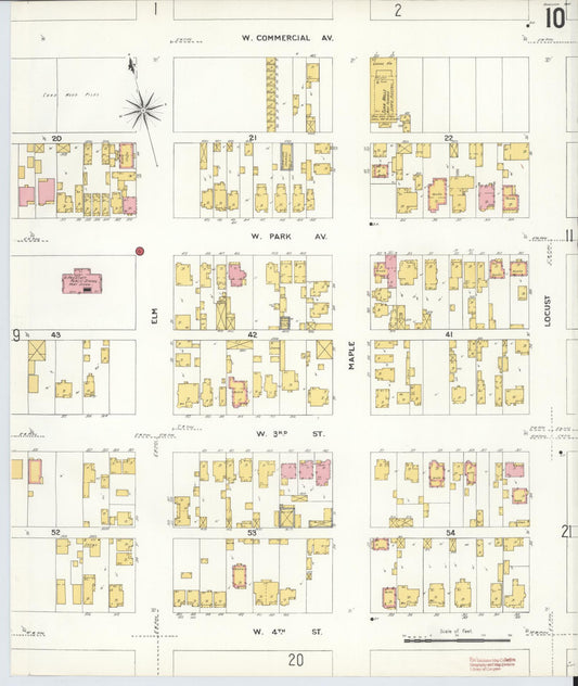 Sanborn Fire Insurance Map from Anaconda, Deer Lodge County, Montana (1903), Sheet #0010 - Historic Sanborn Fire Insurance Map Print, vintage old map wall art, antique decor, genealogy gift, Montana Montana map