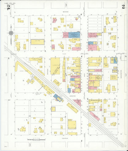 Sanborn Fire Insurance Map from Cuba City, Grant County, Wisconsin (1932), Sheet #0002 - Complete Map Set gallery image, historic Sanborn map, vintage wall art, Wisconsin Wisconsin