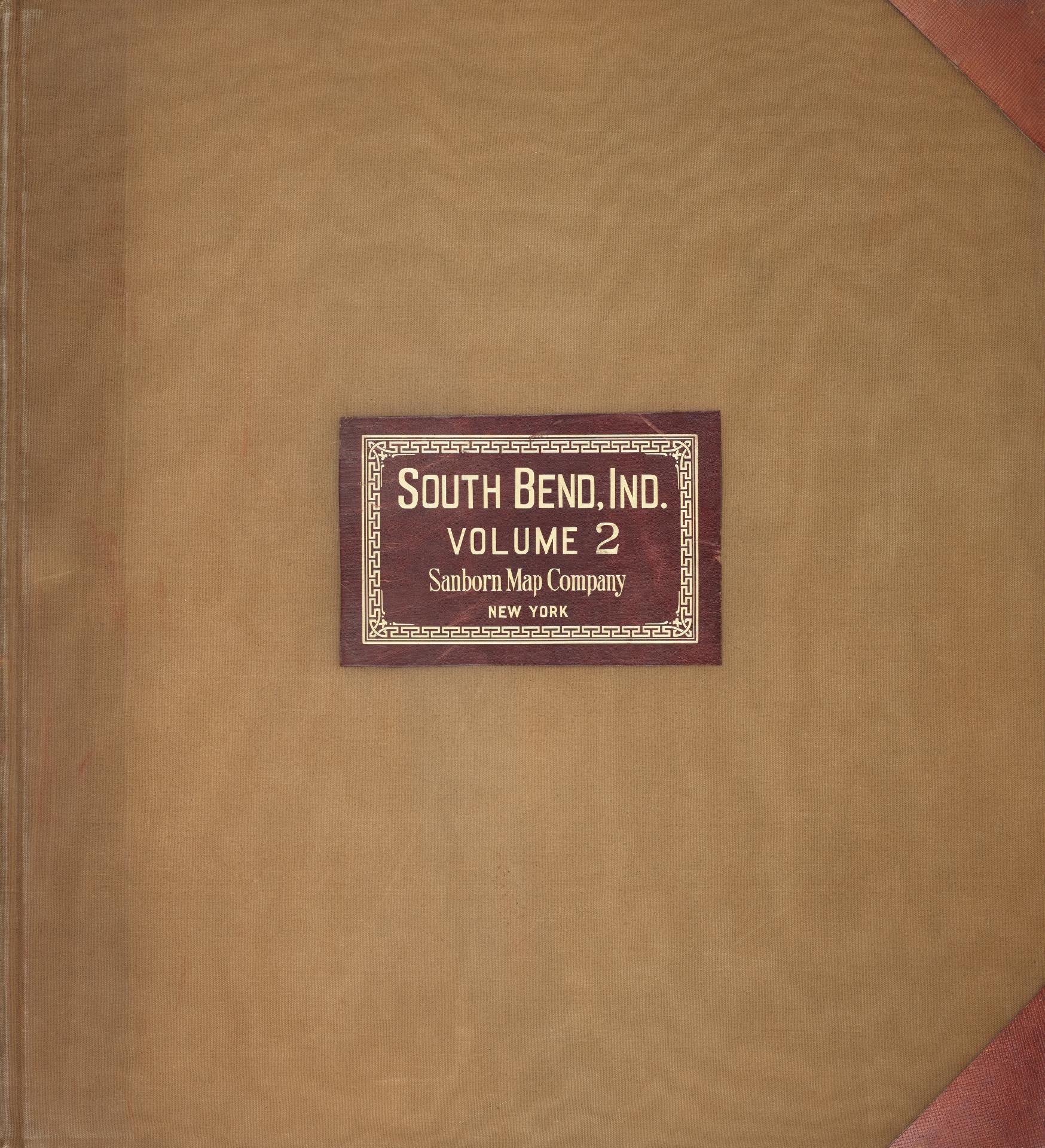Sanborn Fire Insurance Map from South Bend, Saint Joseph County, Indiana (1949), Sheet #0001 - Complete Map Set gallery image, historic Sanborn map, vintage wall art, Indiana Indiana