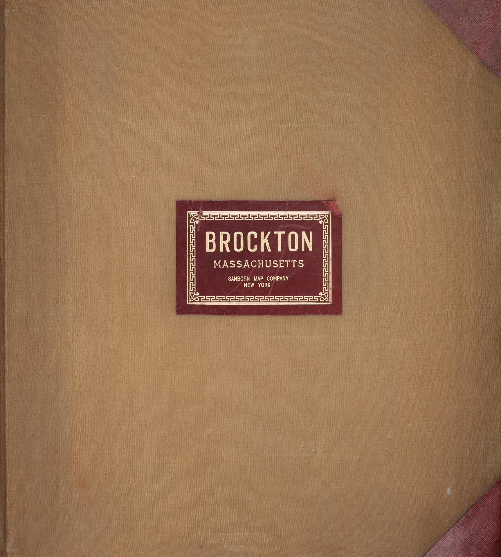 Sanborn Fire Insurance Map from Brockton, Plymouth County, Massachusetts (1950), Sheet #0001 - Historic Sanborn Fire Insurance Map Print, vintage old map wall art, antique decor, genealogy gift, Massachusetts Massachusetts map