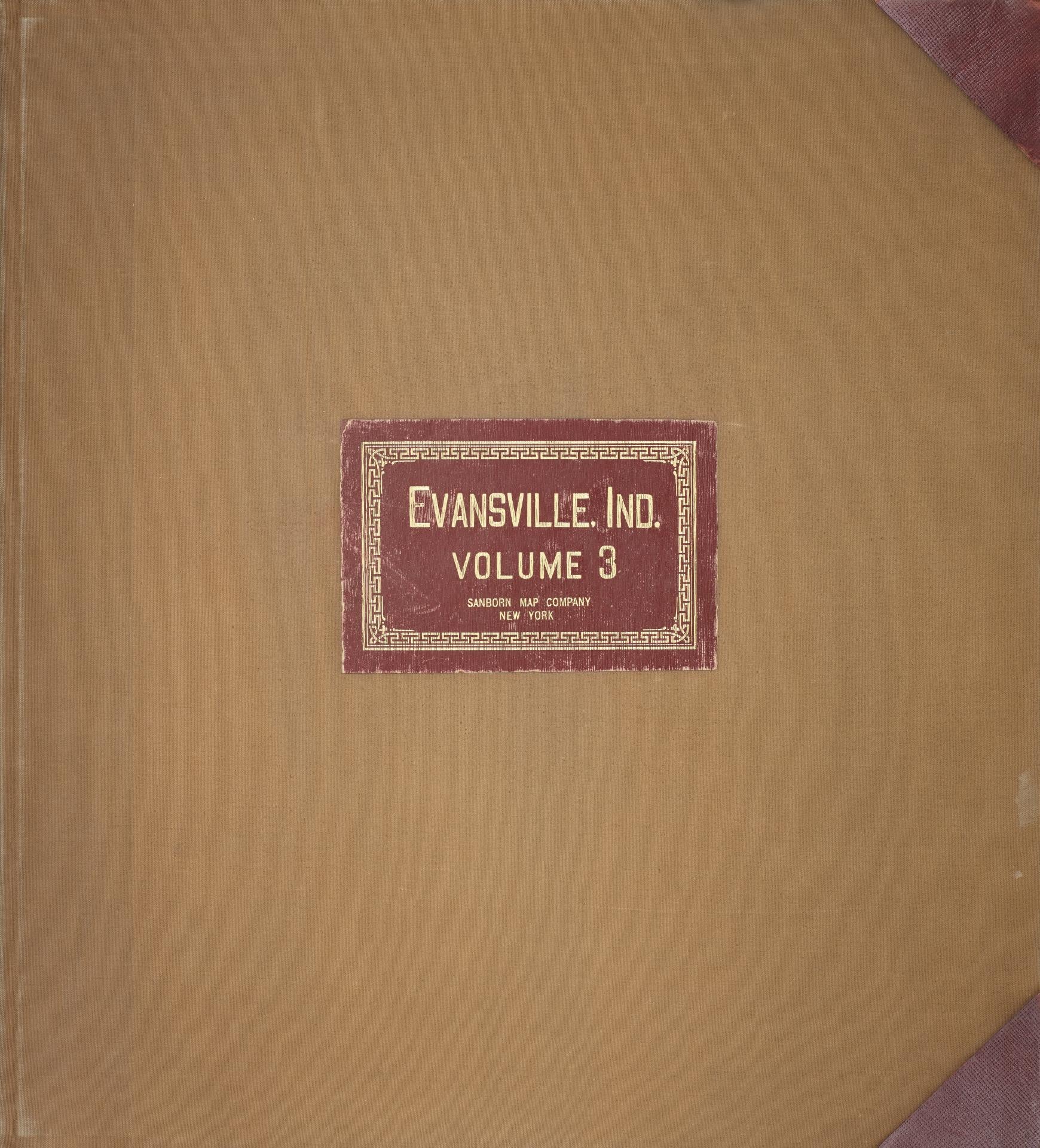Sanborn Fire Insurance Map from Evansville, Vanderburgh County, Indiana (1962), Sheet #0001 - Complete Map Set gallery image, historic Sanborn map, vintage wall art, Indiana Indiana