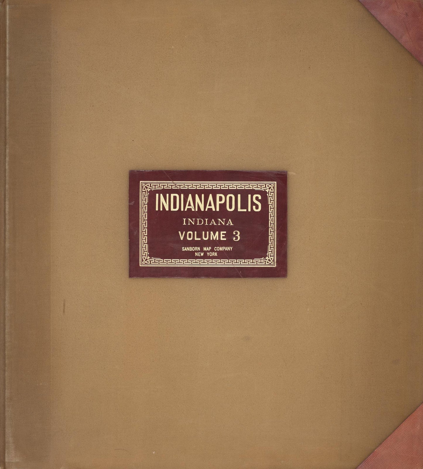 Sanborn Fire Insurance Map from Indianapolis, Marion County, Indiana (1950), Sheet #0001 - Complete Map Set gallery image, historic Sanborn map, vintage wall art, Indiana Indiana