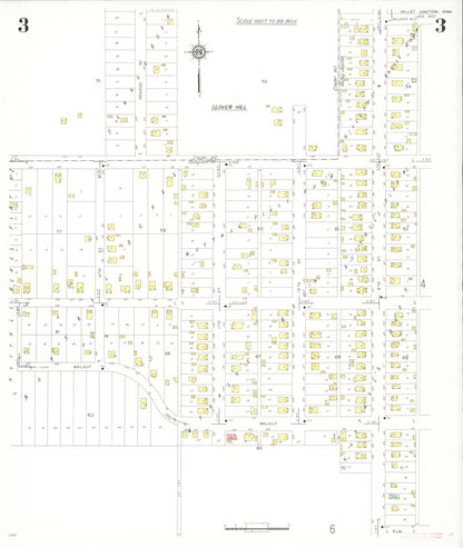 Sanborn Fire Insurance Map from Valley Junction, Polk County, Iowa (1937), Sheet #0003 - Historic Sanborn Fire Insurance Map Print