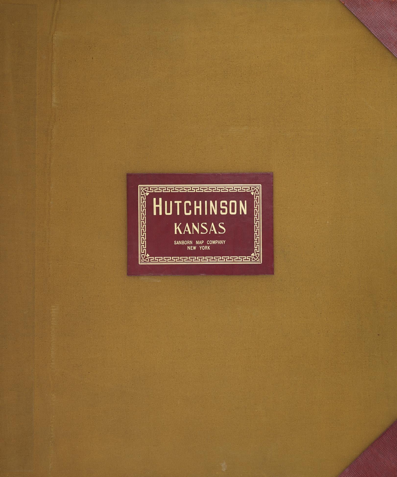 Sanborn Fire Insurance Map from Hutchinson, Reno County, Kansas. (1950) – Historic Sanborn Fire Insurance Map Print