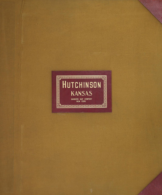 Sanborn Fire Insurance Map from Hutchinson, Reno County, Kansas. (1950) – Historic Sanborn Fire Insurance Map Print