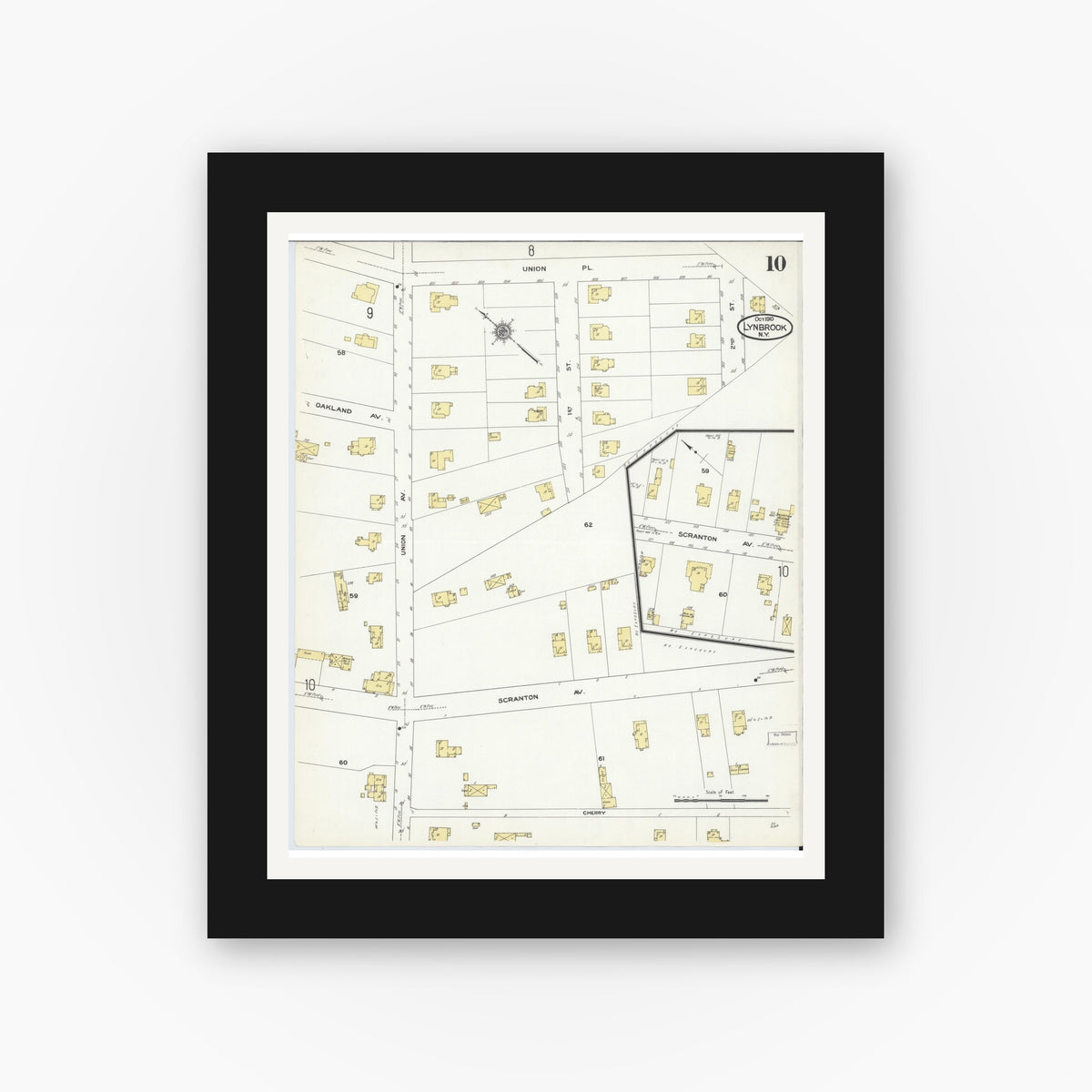 Sanborn Fire Insurance Map from Lynbrook, Nassau County, New York (1910 ...