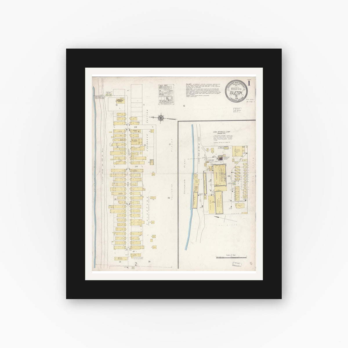 Sanborn Fire Insurance Map from Isleton, Sacramento County, California ...