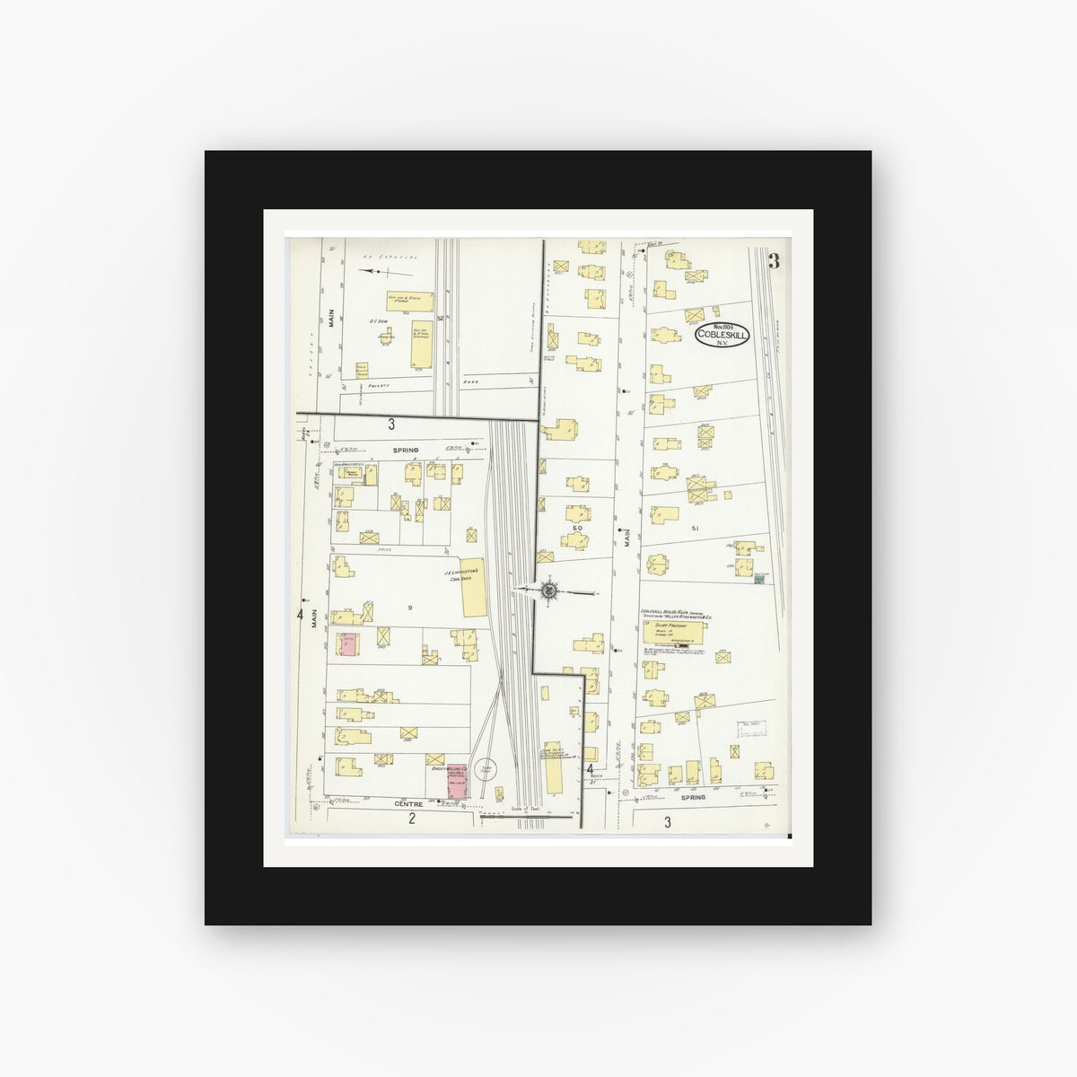 Sanborn Fire Insurance Map from Cobleskill, Schoharie County, New York ...