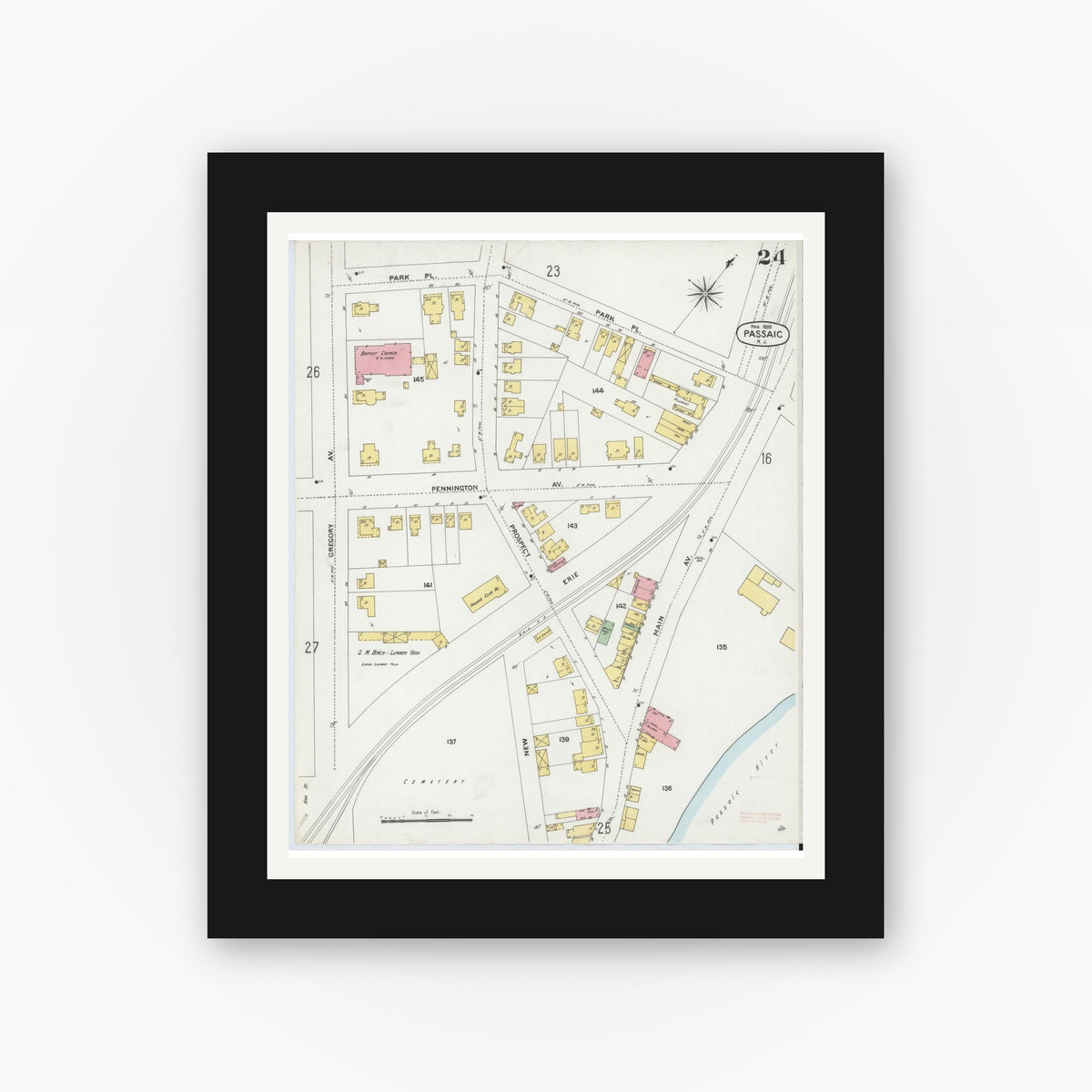 Sanborn Fire Insurance Map from Passaic, Passaic County, New Jersey ...