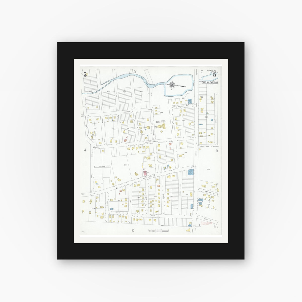 Sanborn Fire Insurance Map from Copiague, Suffolk County, New York ...