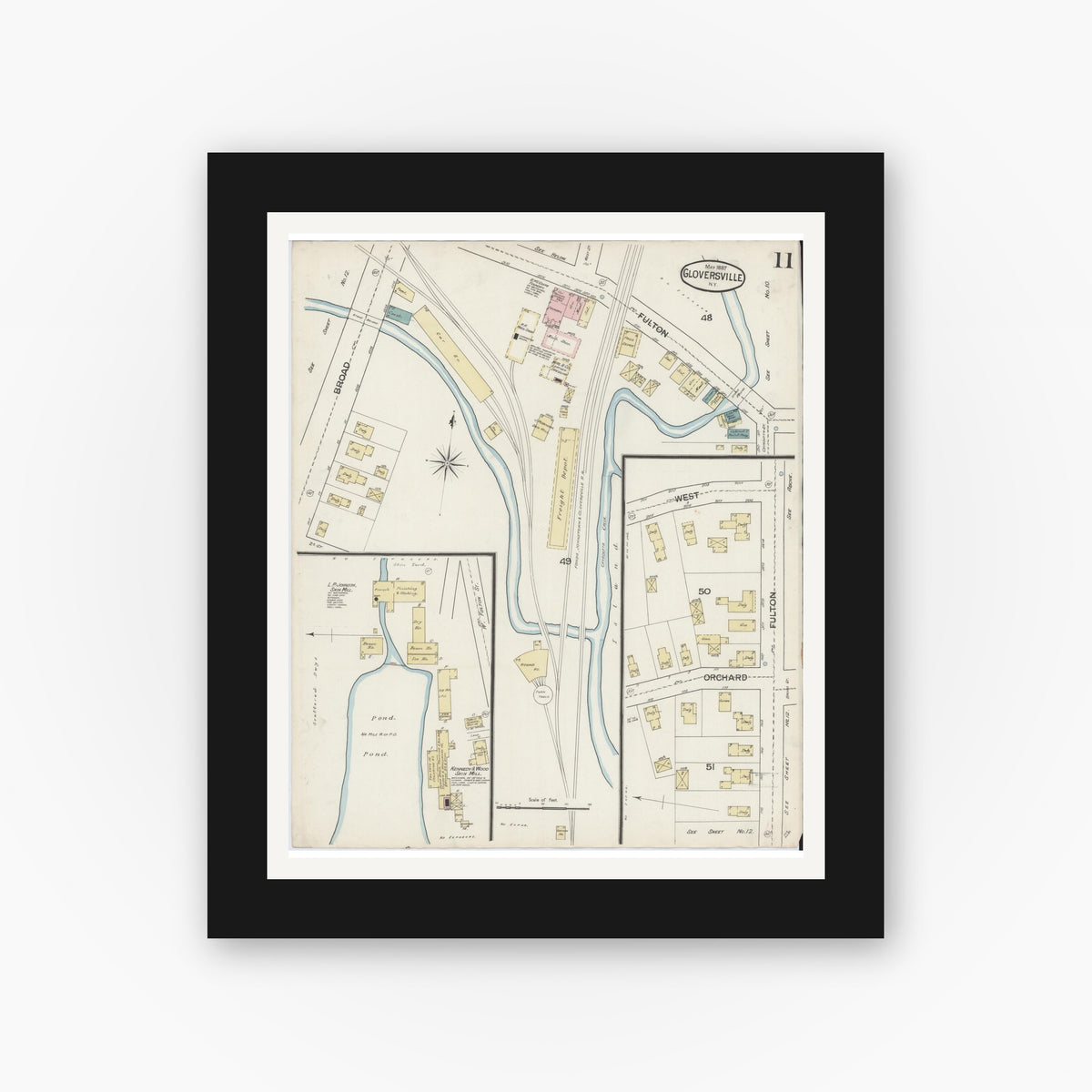 Sanborn Fire Insurance Map from Gloversville, Fulton County, New York ...