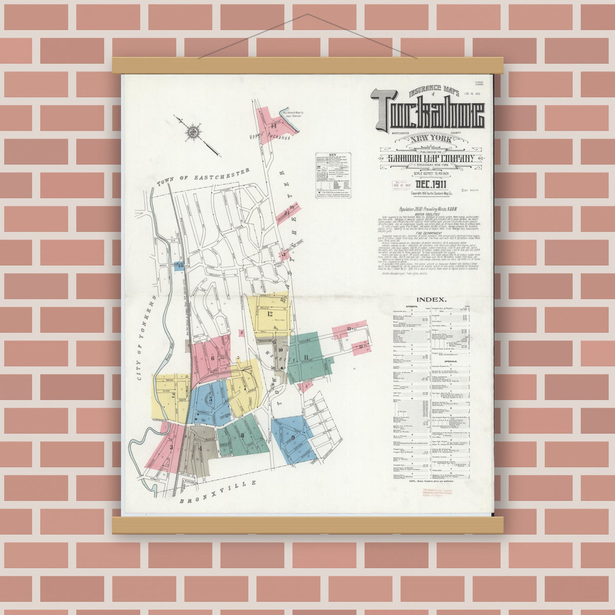 Sanborn Fire Insurance Map from Tuckahoe, Westchester County, New York ...