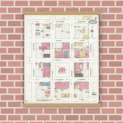 Sanborn Fire Insurance Map from Eastland, Eastland County, Texas (1920 ...
