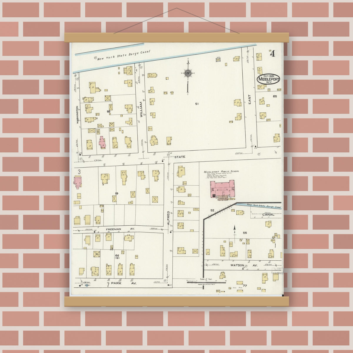 Sanborn Fire Insurance Map from Middleport, Niagara County, New York ...