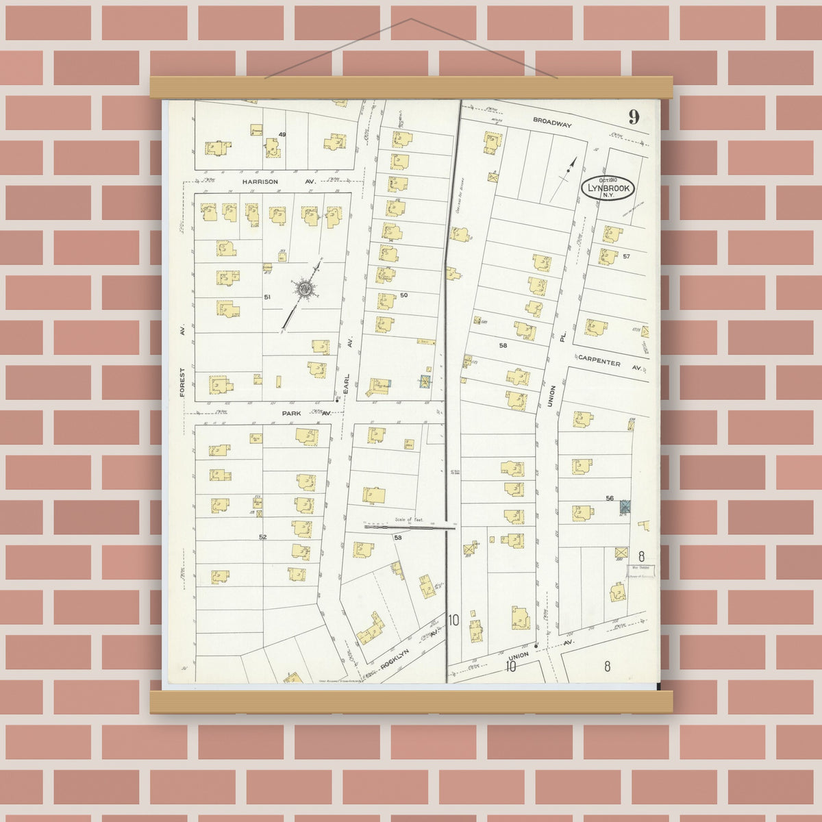 Sanborn Fire Insurance Map from Lynbrook, Nassau County, New York (1910 ...