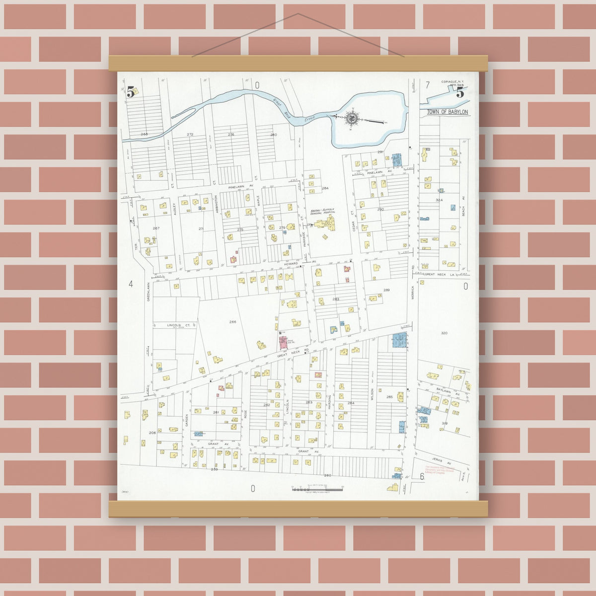 Sanborn Fire Insurance Map from Copiague, Suffolk County, New York ...