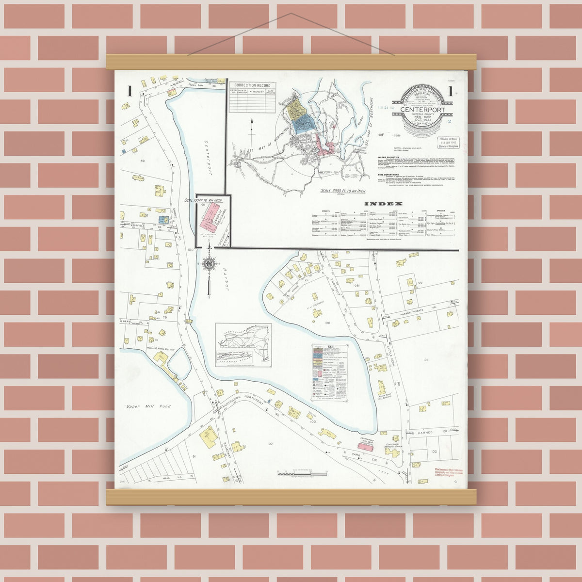 Sanborn Fire Insurance Map from Centerport, Suffolk County, New York ...