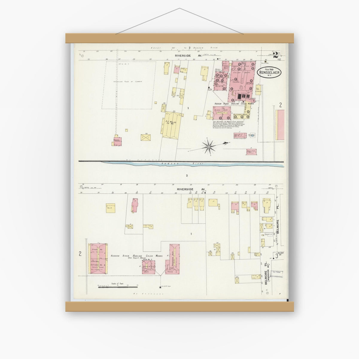 Old Rpi Map Sanborn Fire Insurance Map from Rensselaer, Rensselaer County, New York ...