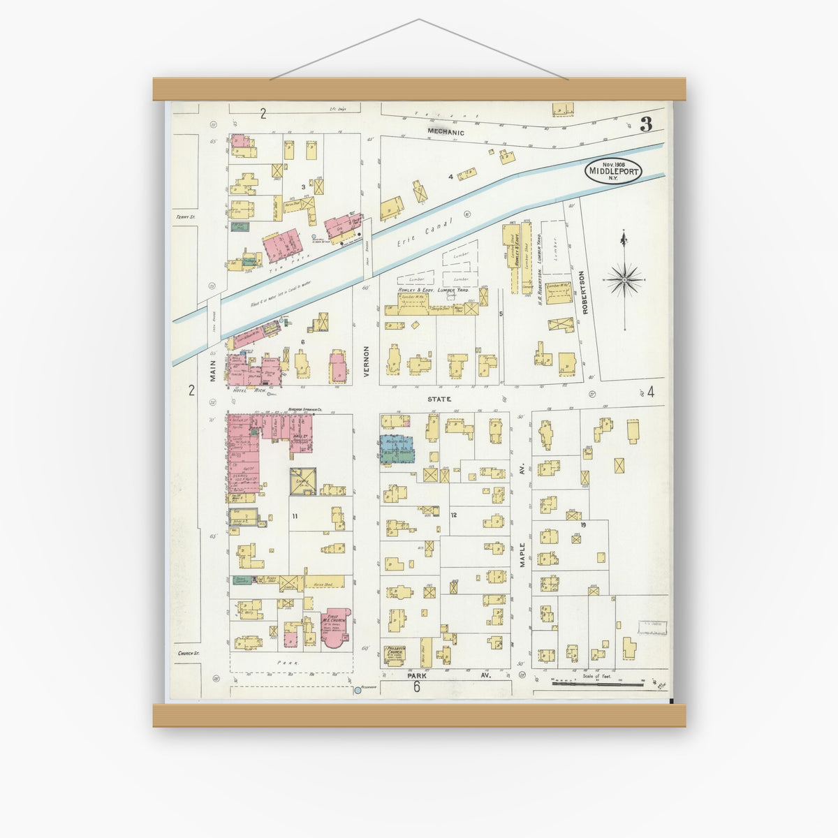 Sanborn Fire Insurance Map from Middleport, Niagara County, New York ...