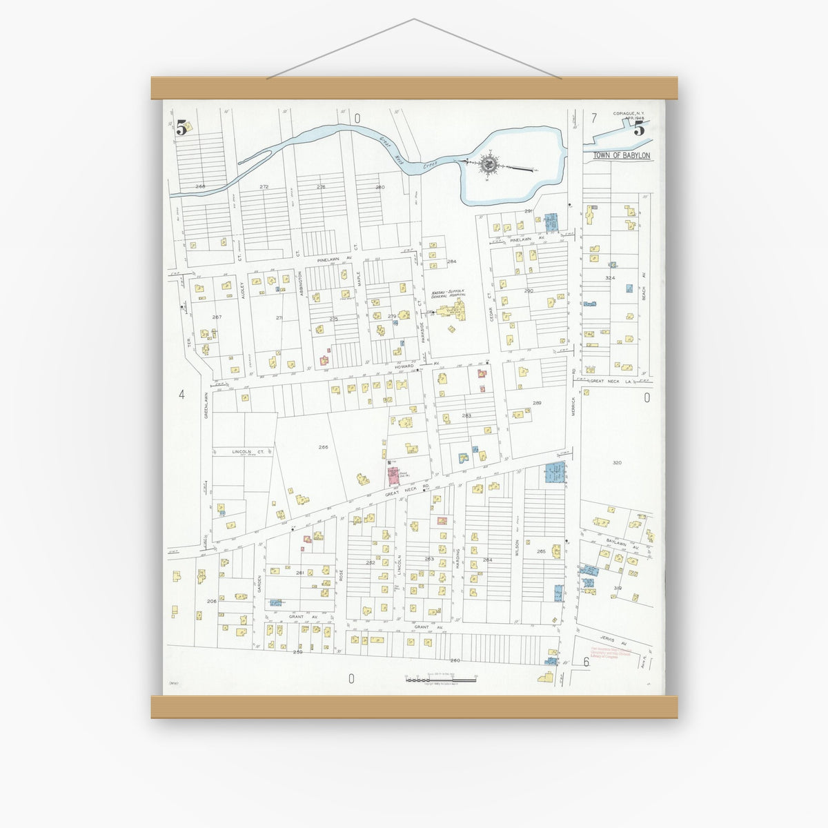 Sanborn Fire Insurance Map from Copiague, Suffolk County, New York ...