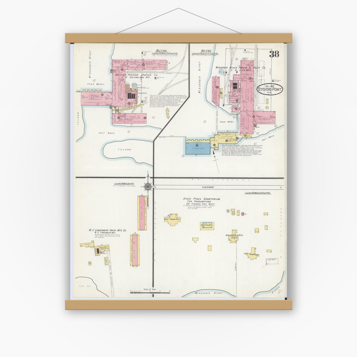 Sanborn Fire Insurance Map from Stevens Point, Portage County ...