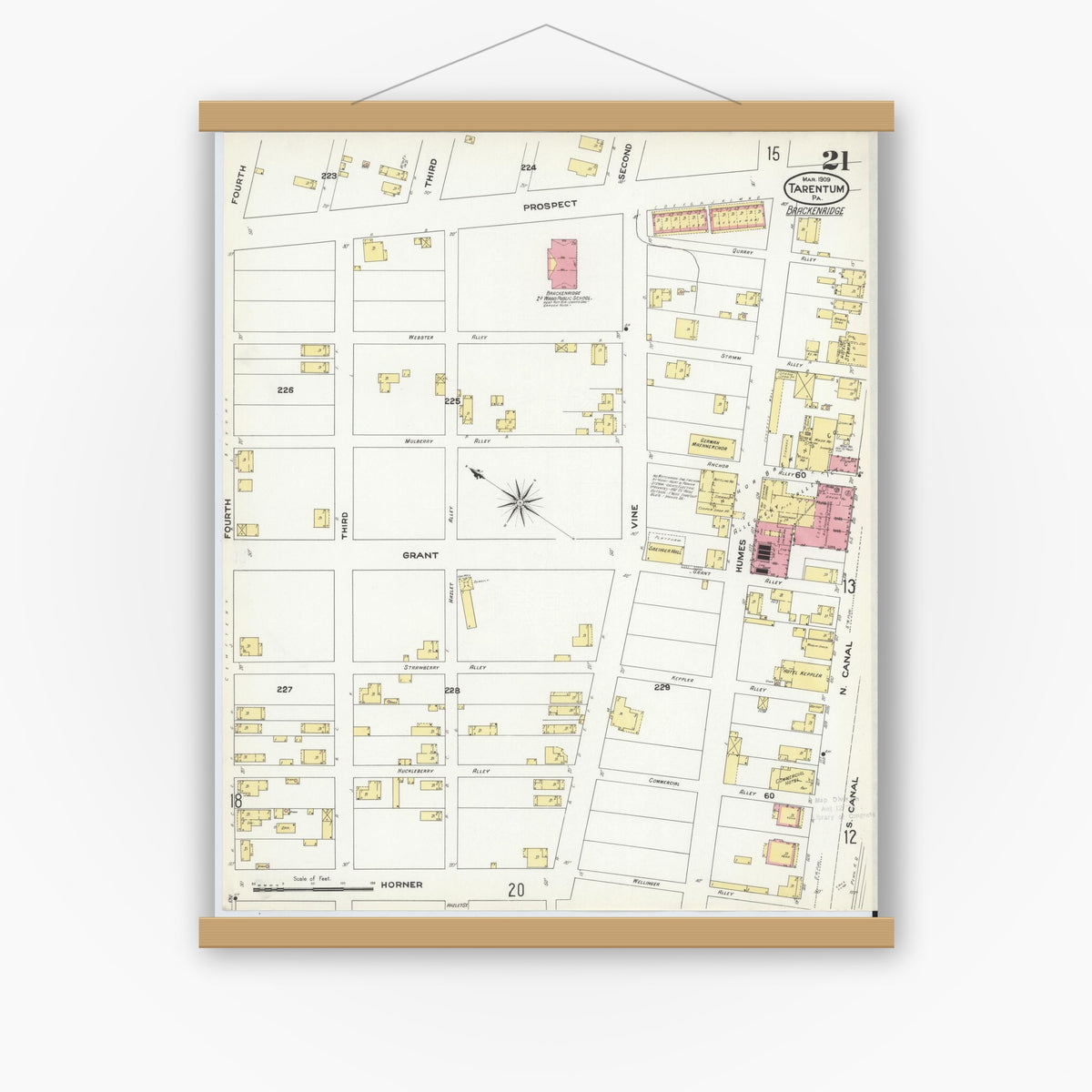 Sanborn Fire Insurance Map from Tarentum, Allegheny County ...