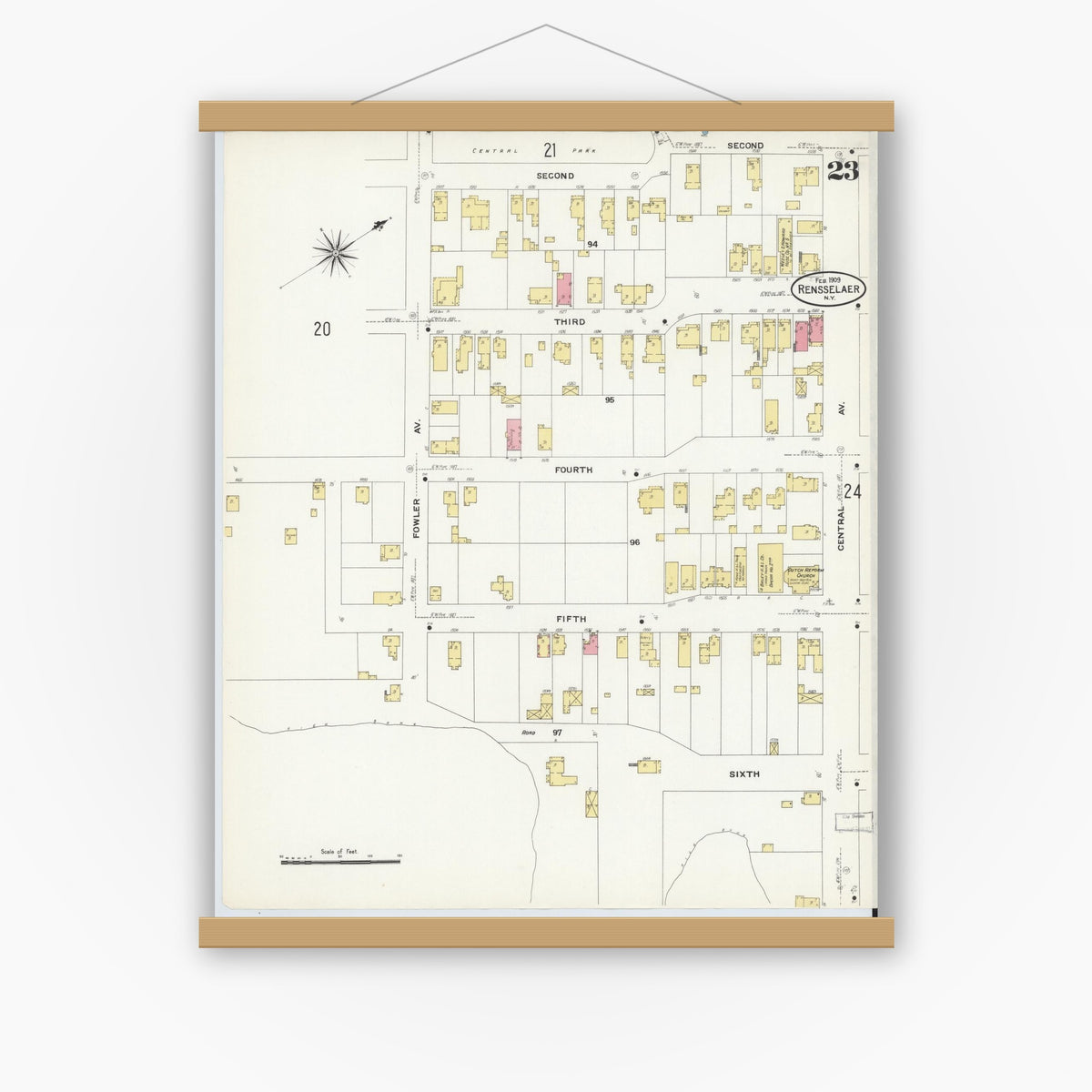 Old Rpi Map Sanborn Fire Insurance Map from Rensselaer, Rensselaer County, New York ...