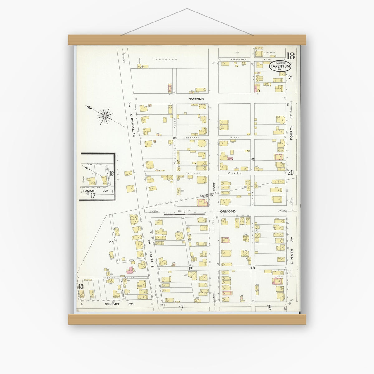 Sanborn Fire Insurance Map from Tarentum, Allegheny County ...