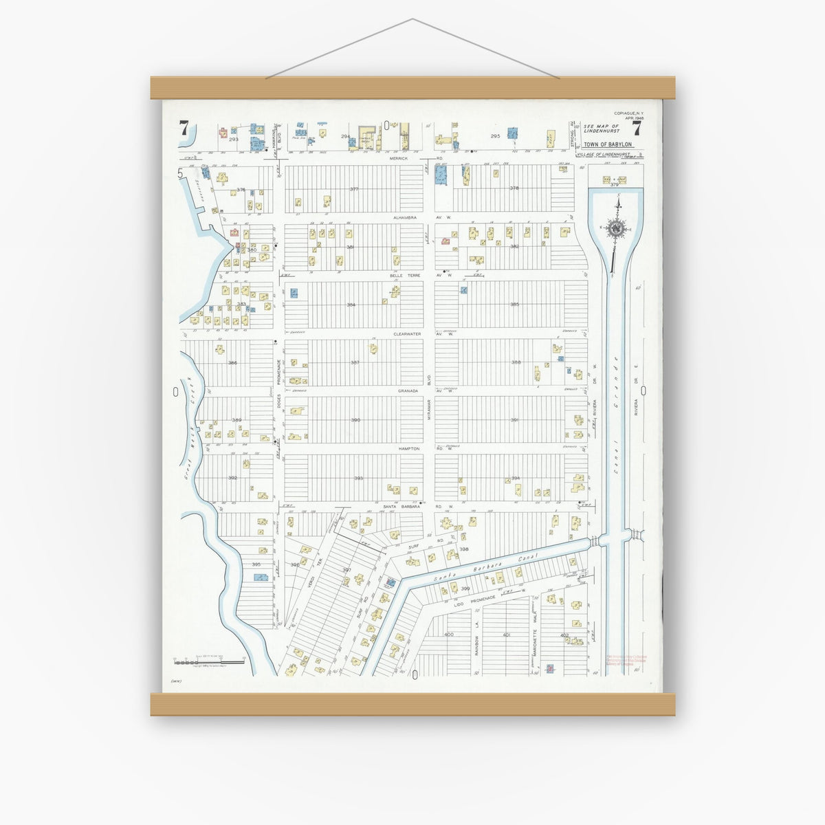 Sanborn Fire Insurance Map from Copiague, Suffolk County, New York ...