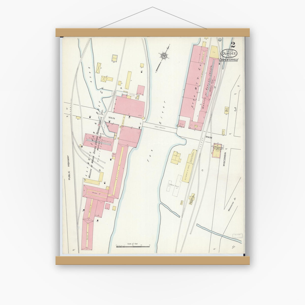 Sanborn Fire Insurance Map from Dundee, Kane County, Illinois (1912 ...