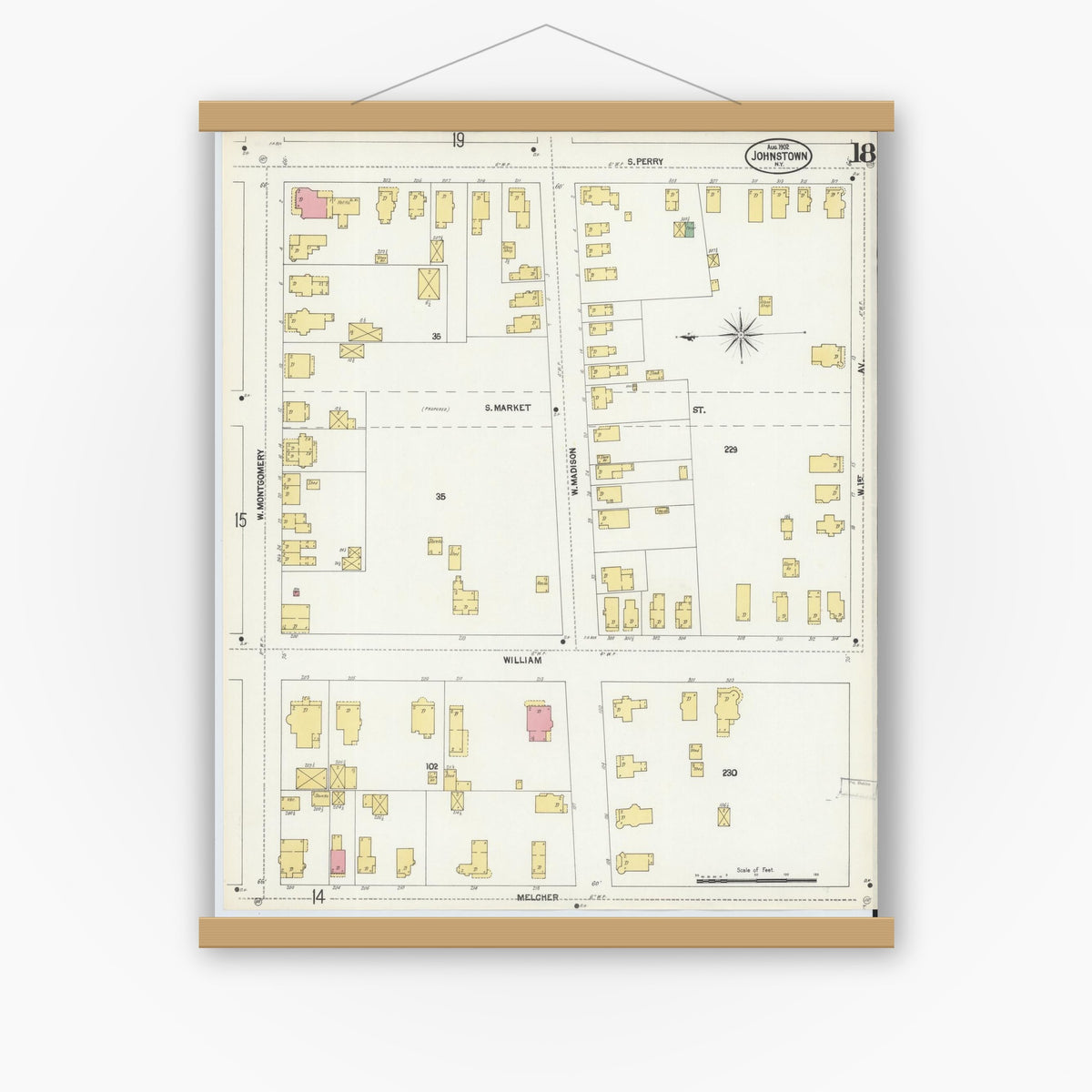 Sanborn Fire Insurance Map from Johnstown, Fulton County, New York ...