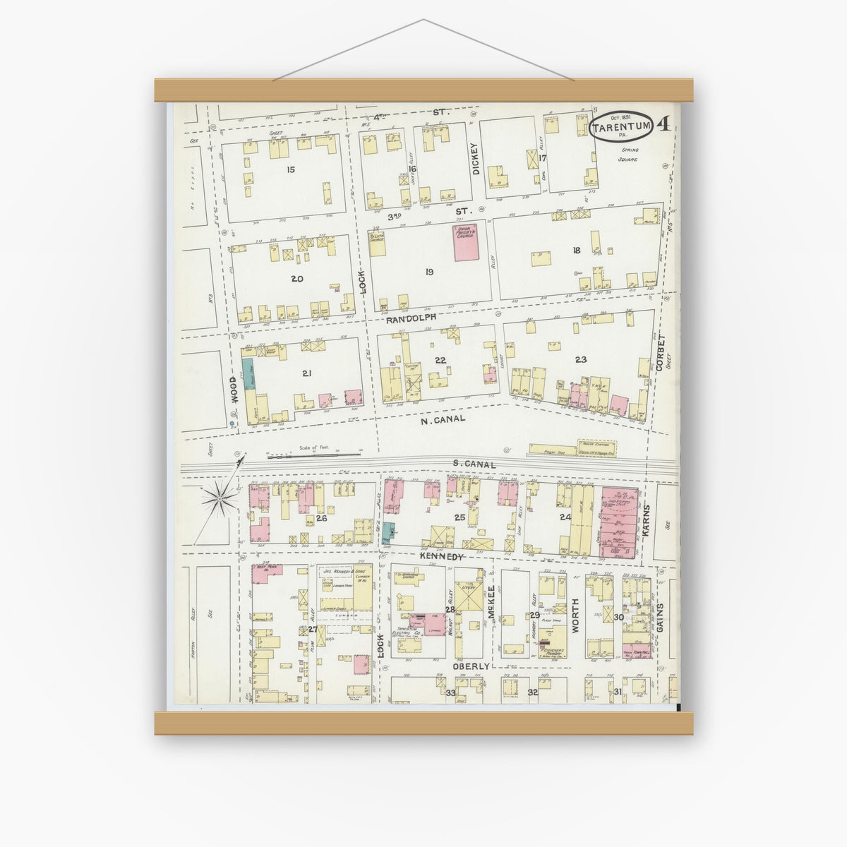 Sanborn Fire Insurance Map from Tarentum, Allegheny County ...