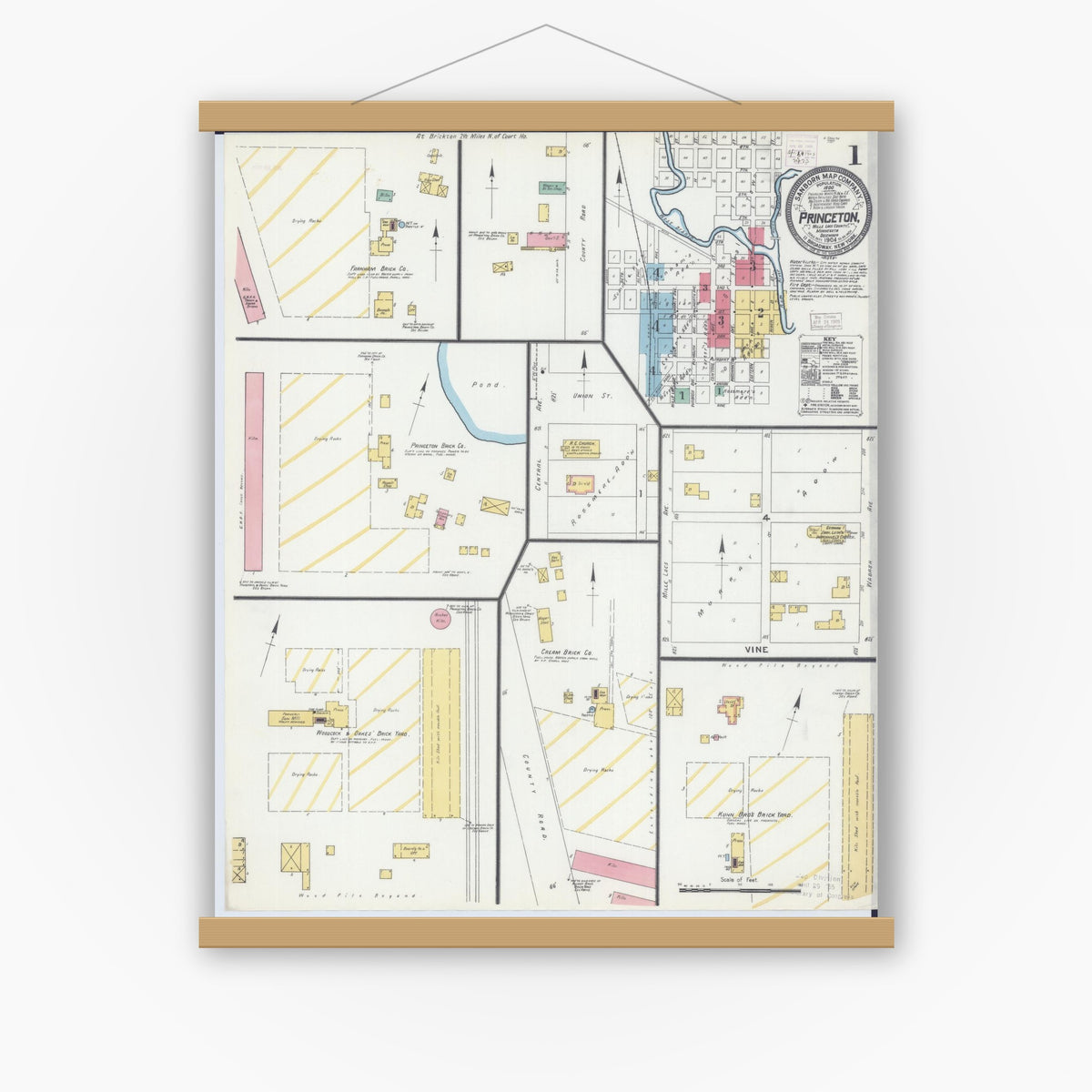 Sanborn Fire Insurance Map from Princeton, Mille Lacs County, Minnesota ...