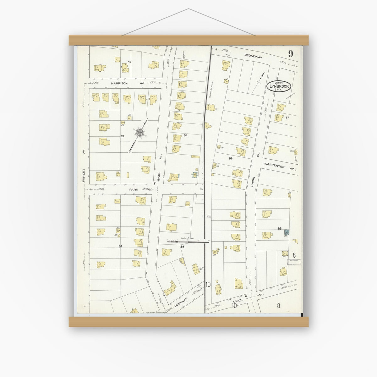 Sanborn Fire Insurance Map from Lynbrook, Nassau County, New York (1910 ...