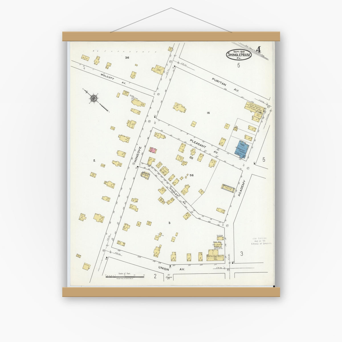 Sanborn Fire Insurance Map from Shingle House, Potter County ...