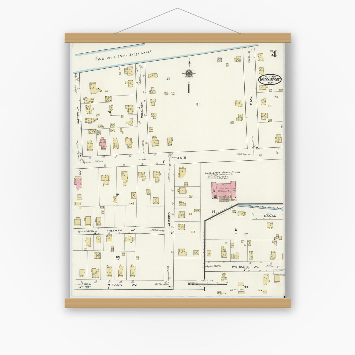 Sanborn Fire Insurance Map from Middleport, Niagara County, New York ...