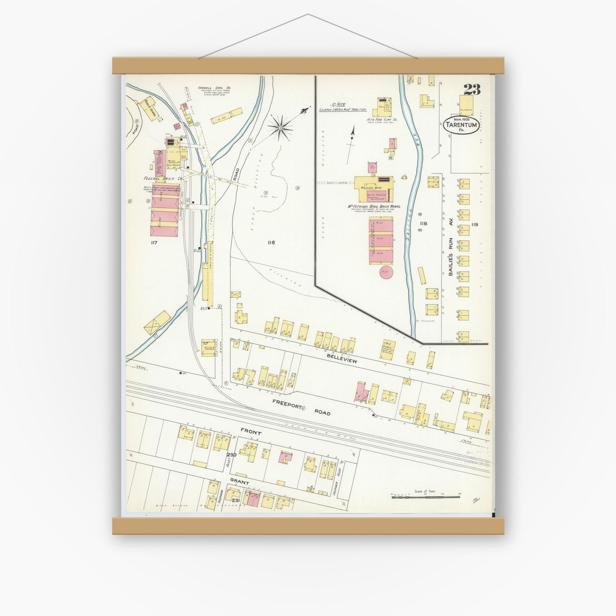 Sanborn Fire Insurance Map from Tarentum, Allegheny County ...